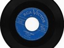 RARE CANADIAN 45 ELVIS PRESLEY BLUE LABEL 45 MYSTERY TRAIN
