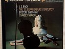 MUNCH Bach The Six Brandenburg Concertos RCA Living Stereo SD, LSC-6140 3LP 1s