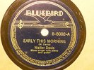 WALTER DAVIS HENRY TOWNSEND Early This Morning/Your Time Is Comin' BLUEBIRD 8002