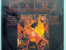 SEALED AUDIOPHILE CLASSICAL LP:STRAVINSKY SYMPHONY PSALMS FOSS IVES Pro Arte