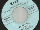 DOOWOP BW/ LATIN POPCORN--RADIANTS - RA CHA CHA - HEAR BOTH-1958 WIZZ