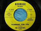 RARE DOO WOP 45 THE STARFIRES - YEARNING FOR YOU /DO-KO-ICKE-NO orig BERNICE 201