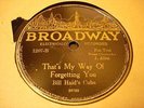 JAZZ BILL HAID'S CUBS That's My Way Of Forgetting You-3 BROADWAY 1207