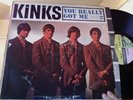 Orig 1964 LP the KINKS 1st album YOU REALLY GOT ME R 6143 MONO tri tone PLAYS EX