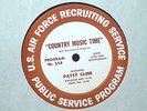 Country Music Time #257 #258 The Jordanaires Patsy Cline US Air Force LP RARE