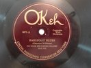 78 RPM EVA TAYLOR OKEH 8183 E- BAREFOOT BLUES - RARE JAZZ