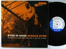 DONALD BYRD Byrd In Hand LP on Blue Note 63rd DG mono