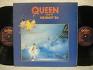 QUEEN LIVE AT WEMBLEY '86 1992 2LP PICTURE W/INSERT G/F NM Promo