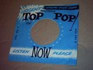 THE BEATLES Love Me Do  TOP POP SPECIAL RUSH COPY Demo sleeve EX Black Writing