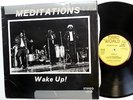 MEDITATIONS Wake up LP Roots Reggae UK press