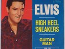 ELVIS PRESLEY: High Heel Sneakers / Guitar Man NM- 45 w/ PS RCA VICTOR ORIG 2S