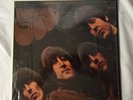 The Beatles 'Rubber Soul LP Record ST 2442 Stereo Colorband Capitol NM/EX