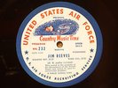 Country Music Time #231 #232 Glaser Brothers Jim Reeves US Air Force LP RADIO