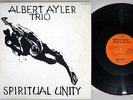 ALBERT AYLER TRIO SPIRITUAL UNITY ESP-DISK BT 5002 Japanese Pressing Vinyl LP