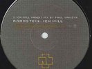 RAMMSTEIN ICH WILL GERMAN 12” PAUL VAN DYK VANDIT/WESTBAM/DUB MIXES MOTOR MUSIC