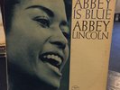 ABBEY LINCOLN Abbey Is Blue US orig Riverside MONO vocal JAzz LP EX/VG++