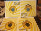 4 RARE SUN LABEL ELVIS PRESLEY MILKCOW BLUES BOOGIE, MYSTERY TRAIN, GOOD ROCKIN