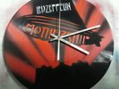 LED ZEPPELIN MOTHERSHIP design. Painted records vinyls. Handmade stencil work