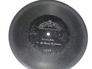 Vintage ZON O PHONE one sided 78 record  George W Johnson The Laughing Song