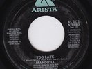 MANDRILL Too Late RARE modern soul 45 CROSSOVER northern soul b/w Holiday HEAR