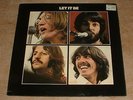 THE BEATLES let it be 1970s UK APPLE STEREO VINYL LP
