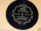 VICTOR ( SCROLL ) 24729 JEANNETTE MacDONALD ORCH.  78 RPM RECORD