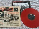 GUNS N' ROSES, Lies - Live like a suicide, RED LP REISSUE UZI MINT (Kiss Poison)