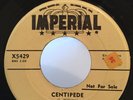 Rockabilly 45 Lew Williams Centipede on Imperial PROMO HEAR