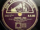 VERY RARE AL BOWLLY 78 GOODNIGHT ANGEL /WHEN THE ORGAN PLAYED.... HMV BD 565 EX+
