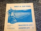 1969 FA CUP FINAL LP MANCHESTER CITY 1 LEICESTER CITY 0 BBC RADIO ENTERPRISES