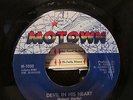 GIRL GROUP CAROLYN CRAWFORD RARE MOTOWN 1050 DEVIL IN HIS HEART/FORGET ABOUT ME