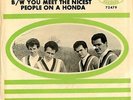 THE HONDELLS SEA CRUISE/YOU MEET THE NICEST PEOPLE ON A HONDA MIKE CURB RARE 45