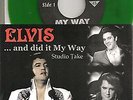 elvis presley my way (studio) / my way (live) 45 green vinyl vert 