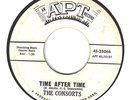 CONSORTS - TIME AFTER TIME / PLEASE BE MINE - PROMO APT 45#24066  DOO WOP EX MP3