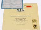 BACH: SUITES 5&6 FOR UNACCOMPANIED CELLO/FOURNIER/ARCHIVE RED STEREO TRI-FOLD/NM