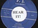 Jackie Shannon (DeShannon) FEMALE ROCKABILLY 45 (P.J. 101 Ohio) Trouble/ Lies