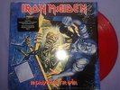 Iron Maiden No Prayer For The Dying Limited Edition Blood Red Vinyl Lp