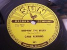CARL PERKINS Boppin' The Blues / All Mama's Children SUN 243 ROCKABILLY 78 rpm