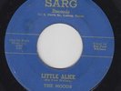 THE MOODS Little Alice 45 on Sarg Texas Rockabilly HEAR