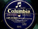 FRED & ADELE ASTAIRE ‘SWISS MISS’ GERSHWIN ORIGINAL CAST COLUMBIA UNISSUED USA