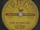 ORIG-RARE BLUES-SUN RECORDS 187-LITTLE JUNIOR'S BLUE FLAMES-FEELIN' GOOD-78