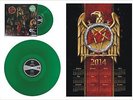 SLAYER Reign In Blood GREEN Sealed Vinyl 1000 Copies+Poster+Download  Death Cult