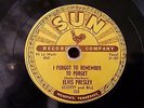 Elvis Presley Sun 78 223 Mystery Train/BW I Forgot to Remeber to Forget