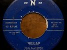 CARL SAUCEMAN Who-Ah RARE ROCKABILLY 45 