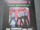 GENERATION X YOUR GENERATION WHITE VINYL LP UNPLAYED