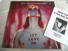 NICK CAVE & THE BAD SEEDS   LET LOVE IN ** 1994 Rare MUTE LP w/ NEWS LETTER