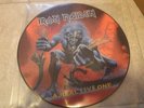 IRON MAIDEN  PICTURE DISC  A REAL LIVE ONE LP  BRAZIL PDK METAL EDDIE GREAT