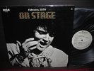 Elvis Presley On Stage February 1970 Japan Orig. PROMO LP FLAPS WHITE LABEL