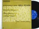BILL EVANS TRIO: EVERYBODY DIGS BILL EVANS riverside LP / MONO DG '58
