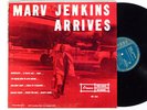 MARVIN JENKINS TRIO: MARV JENKINS ARRIVES orovox LP / private jazz piano MONO
